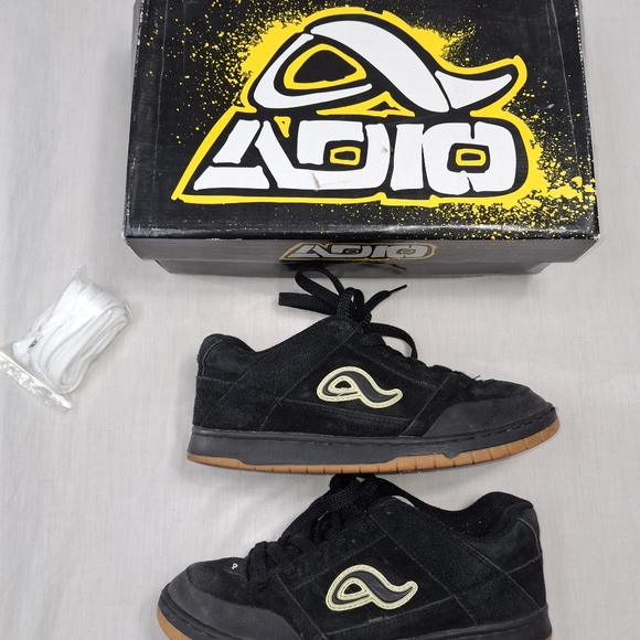 Adio Viva La Bam Cky Black/White Shoes Y2k main image 7